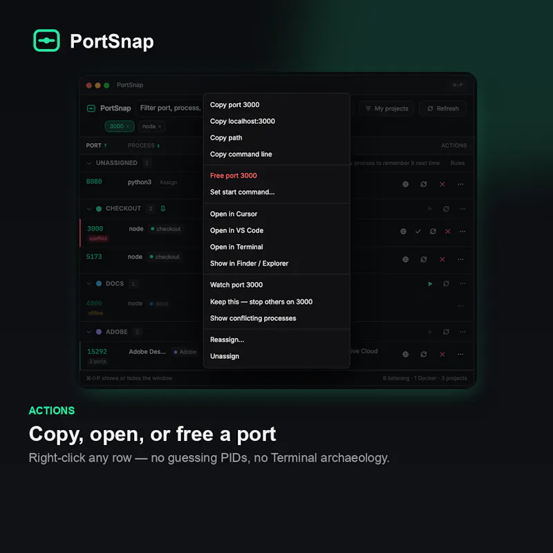PortSnap screenshot 3