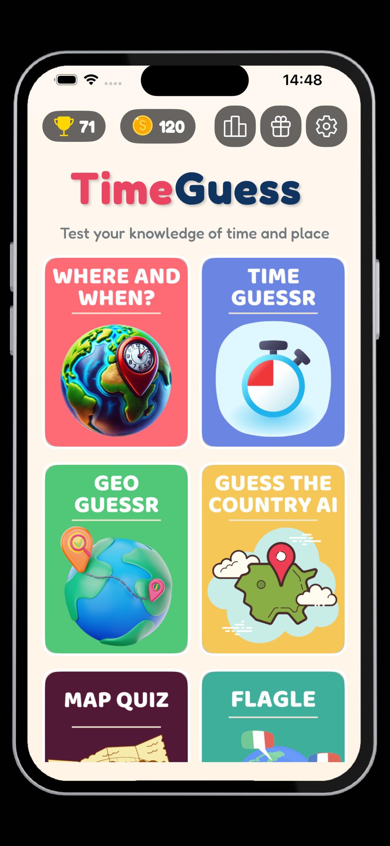 Media TimeGuess - Tebak bila dan di mana 5