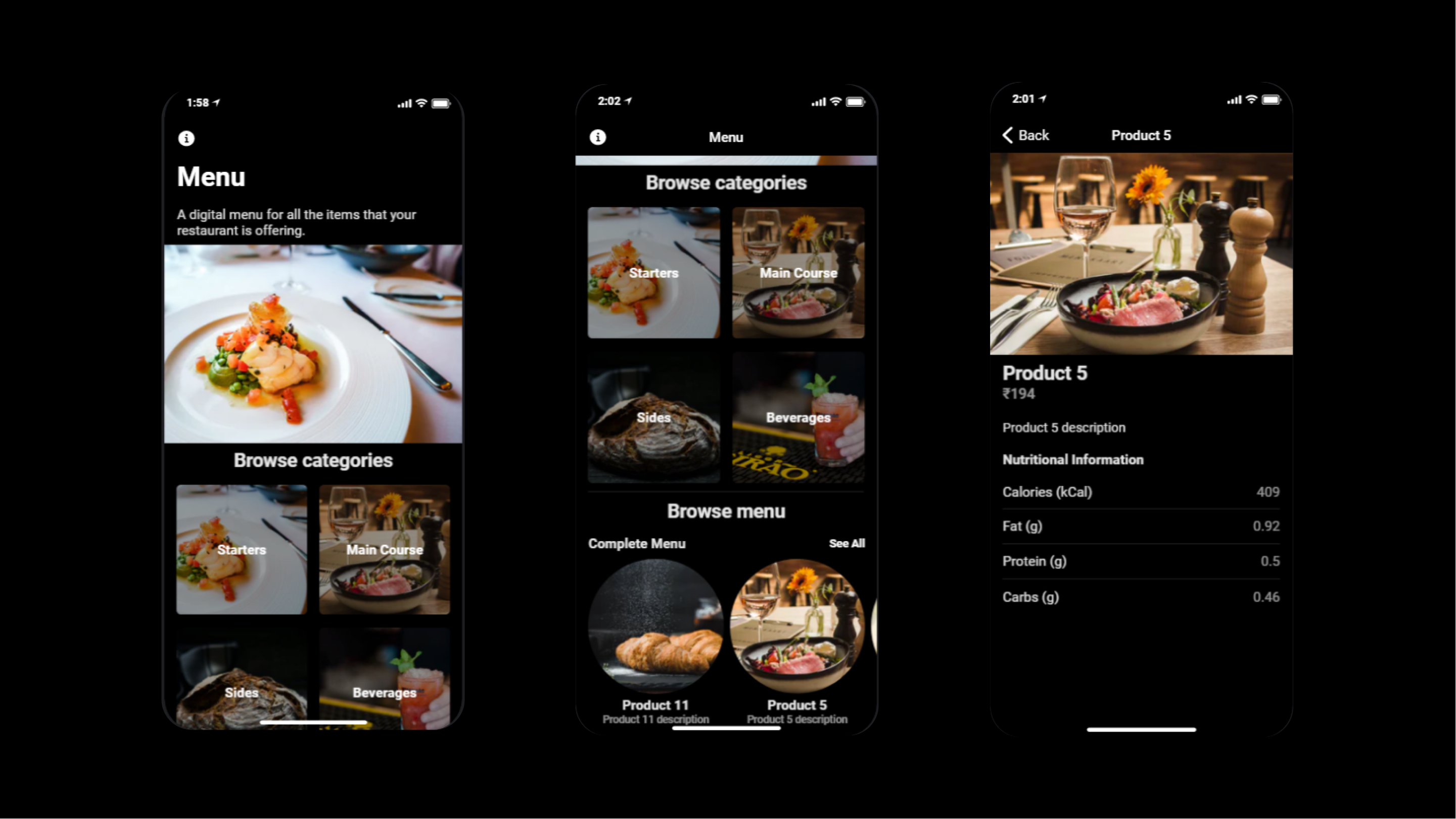 Digital Menu for Restaurants gallery image