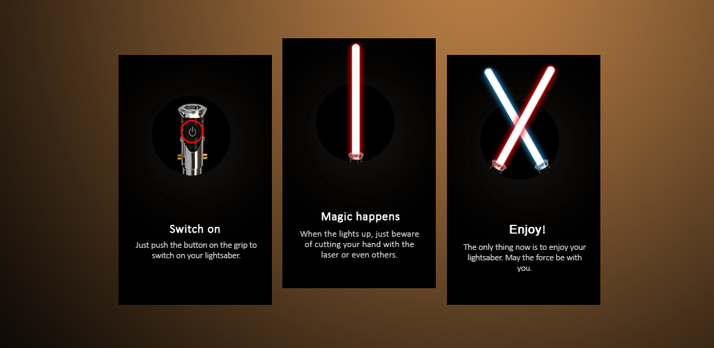 Starwars lightsaber light gallery image