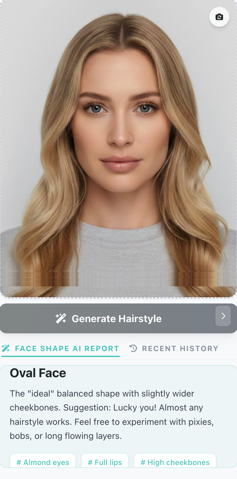 AI Hair Studio - Screenshot 5 showing product features and functionality