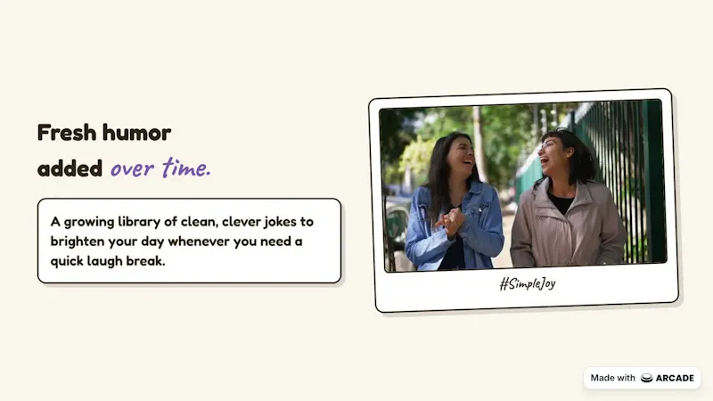 Tell Me A Joke! screenshot 1 (video preview)