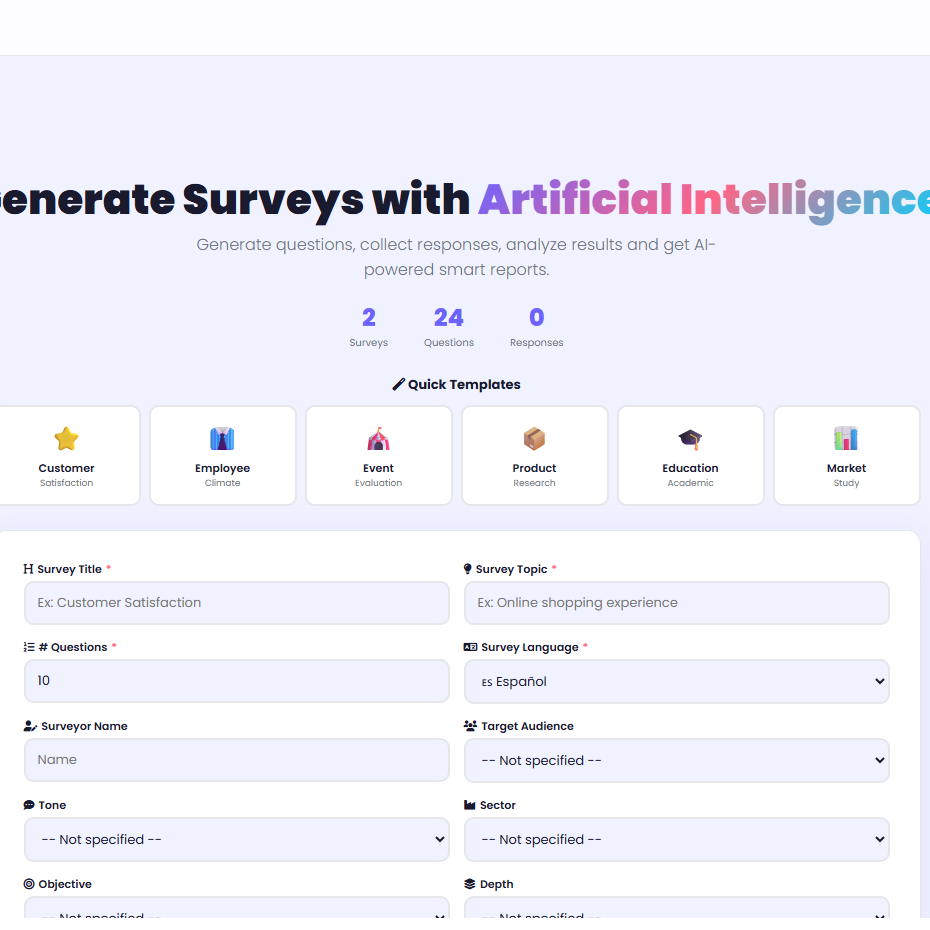  Question Forge-Encuesta AI PRO