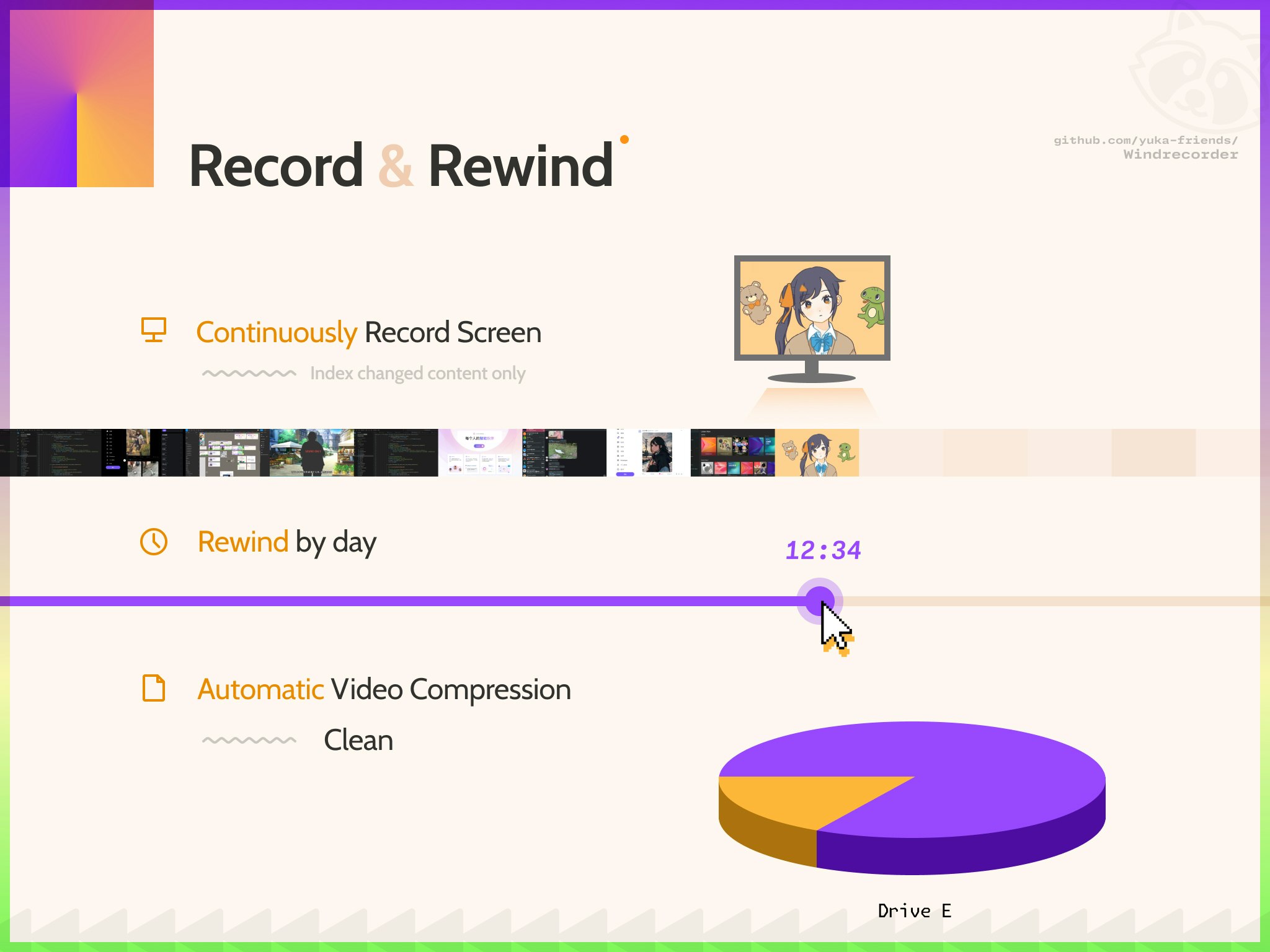 Windrecorder gallery image