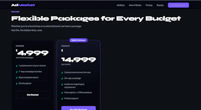 AdMarket ā Buy premium ads in budget gallery image