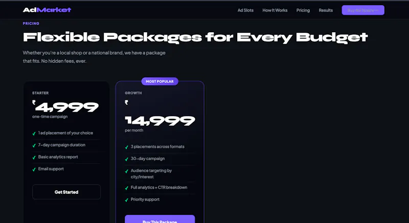 AdMarket — Buy premium ads in budget  screenshot 5