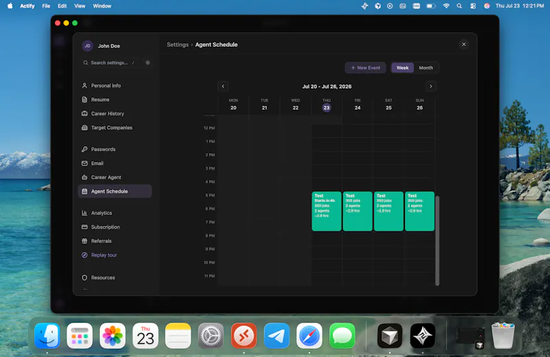 Actify AI - Career Agent screenshot 3