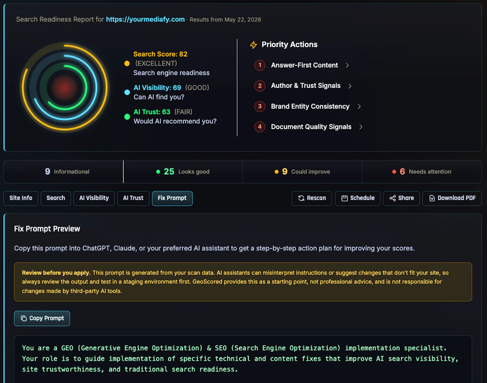 GeoScored screenshot 4