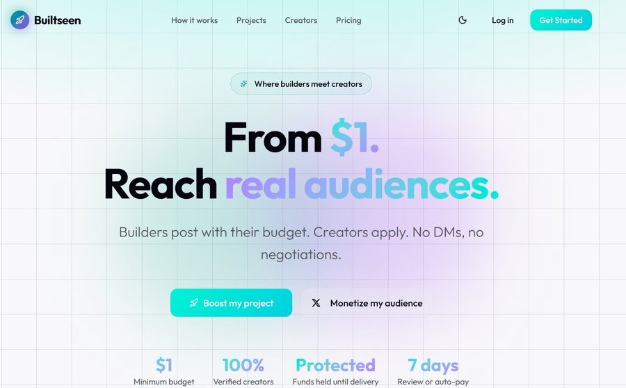 Builtseen - Screenshot 2 showing product features and functionality