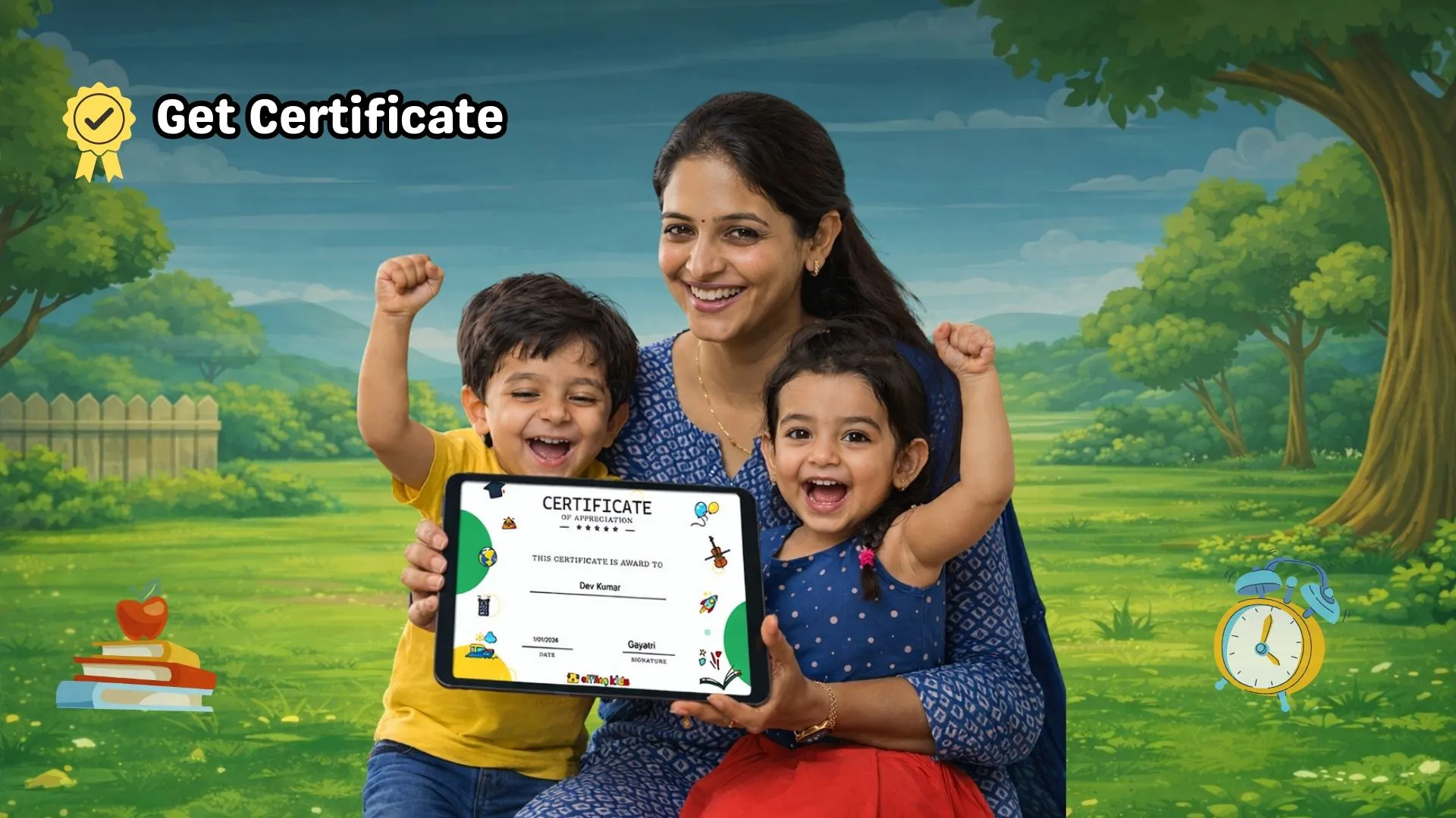 Effling Kids: Tracing, Hindi & Math gallery image