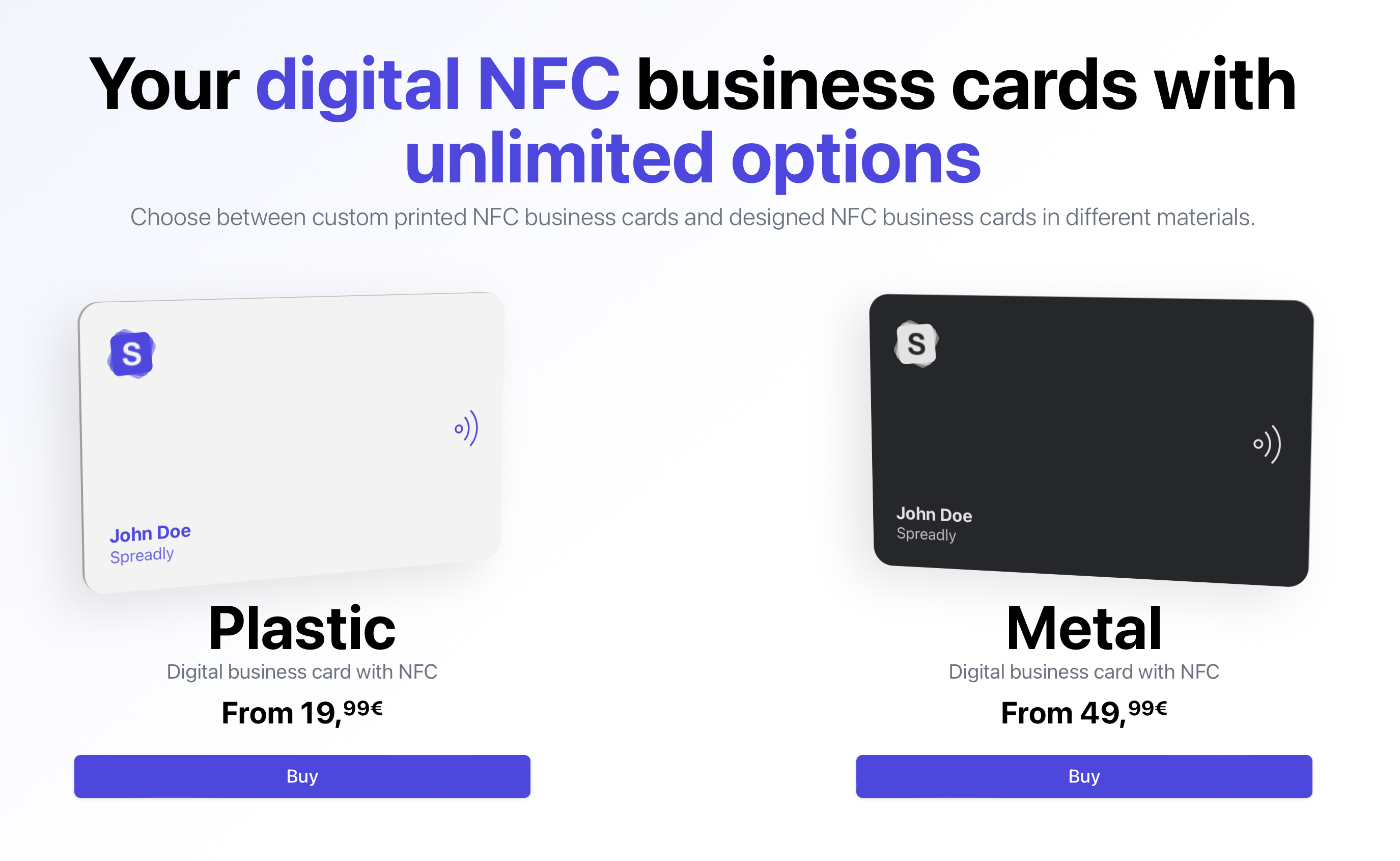 확산 - NFC QR 명함 미디어 1