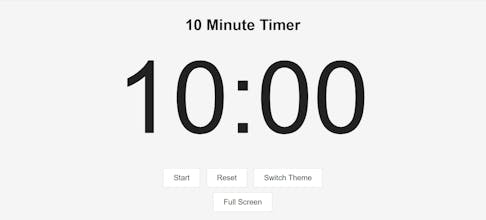 10 Minute Timer gallery image