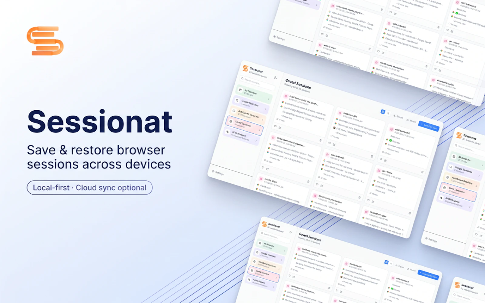 Sessionat tab session manager screenshot 3