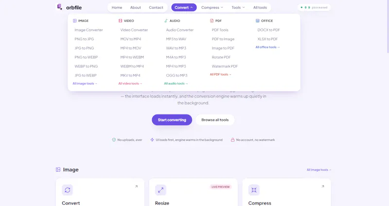 Orbfile  screenshot 2