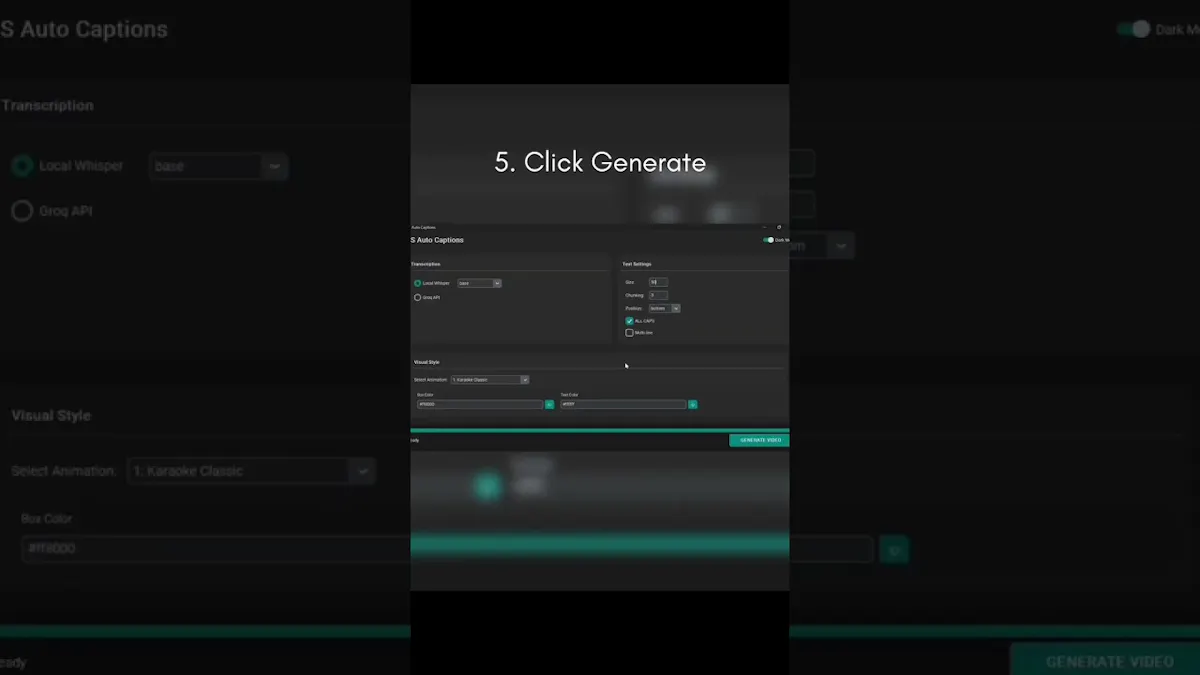 MS AUTO CAPTIONS