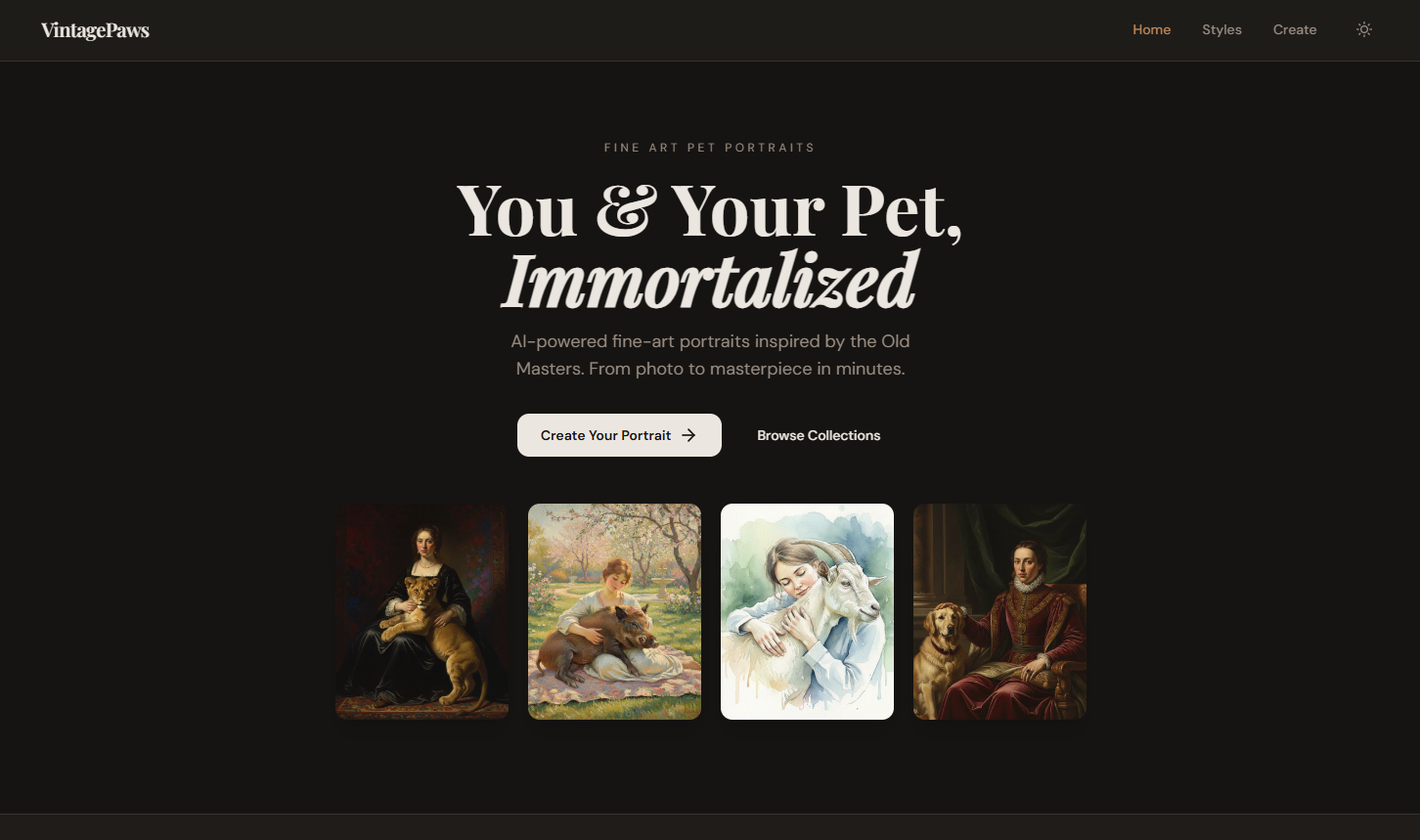 Vintage Paws gallery image