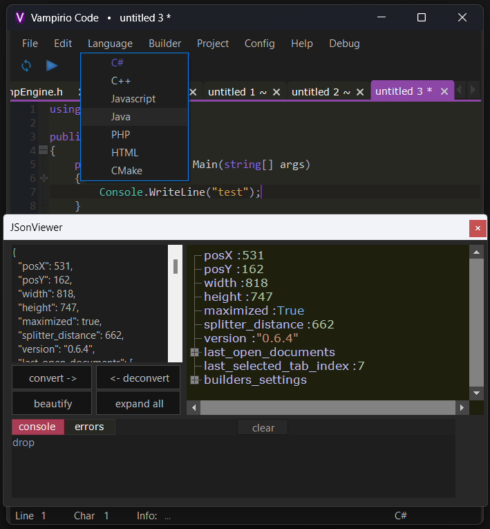 Vampirio Code gallery image