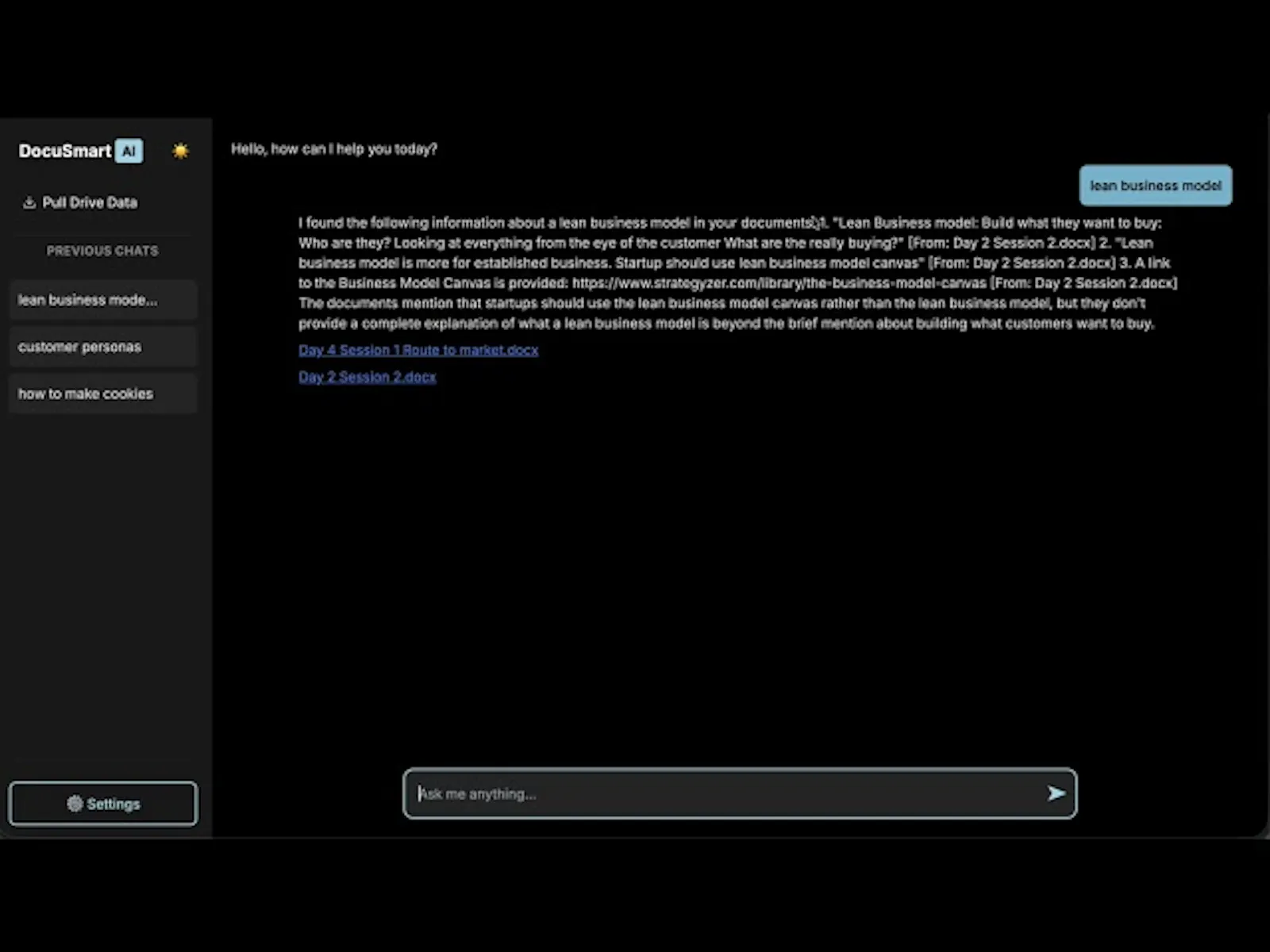 DocuSmart AI  screenshot 1 (video preview)