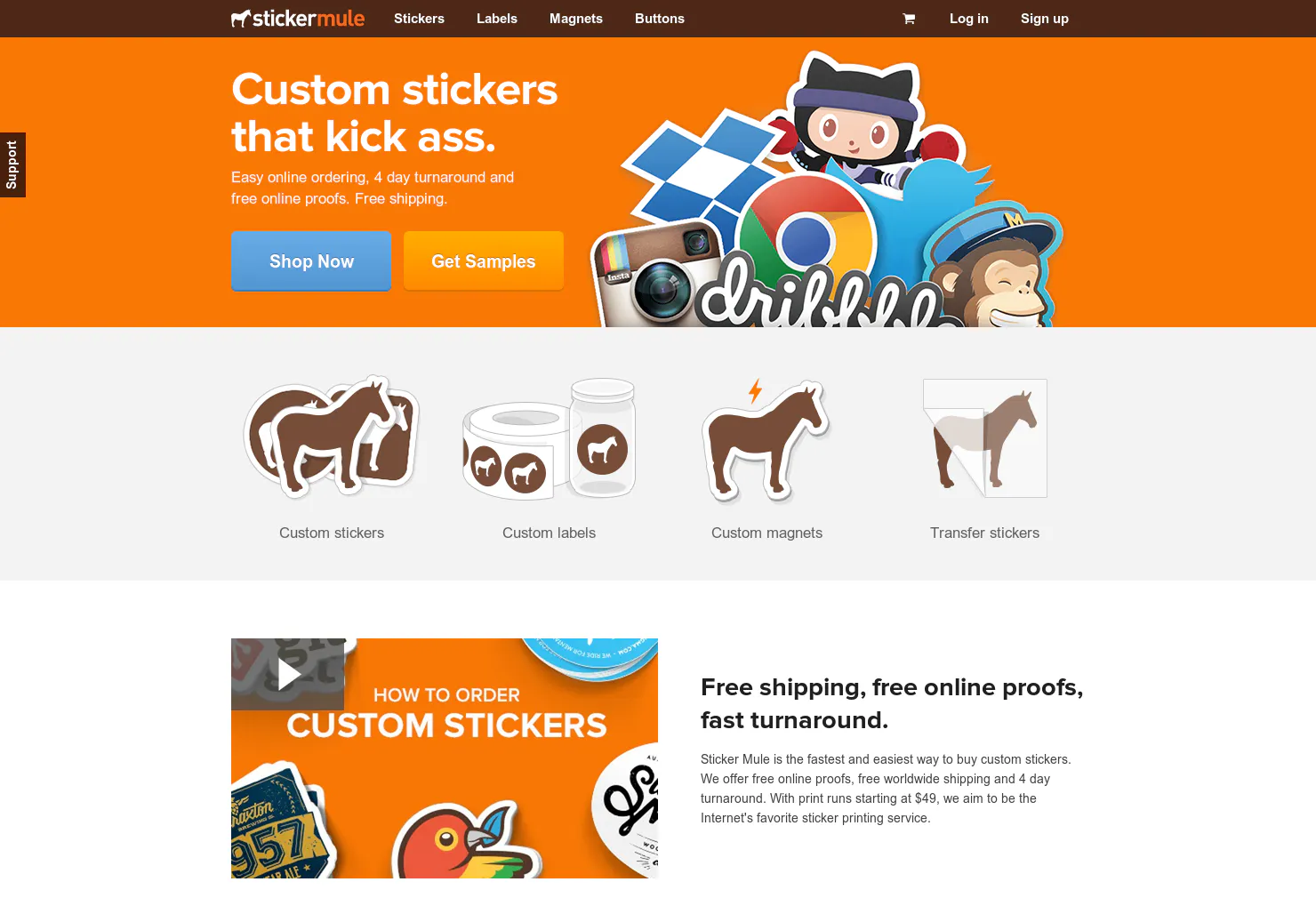 Sticker Mule