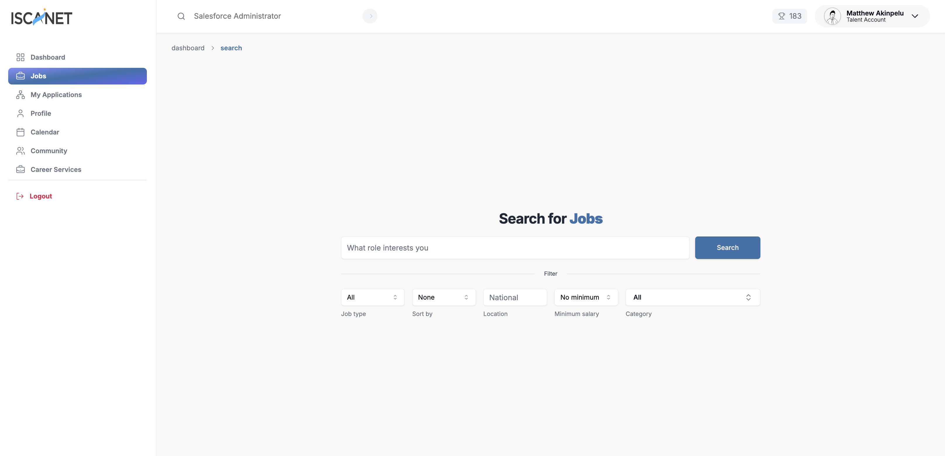 ISCANET Career Hub gallery image