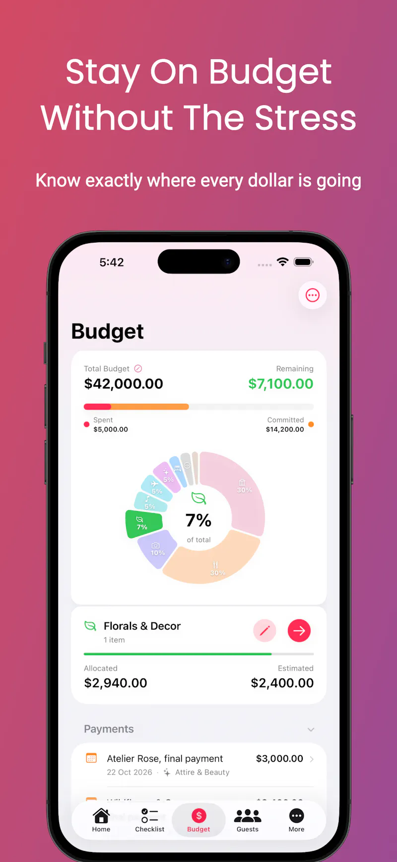 WedKit | Wedding Workspace screenshot 3