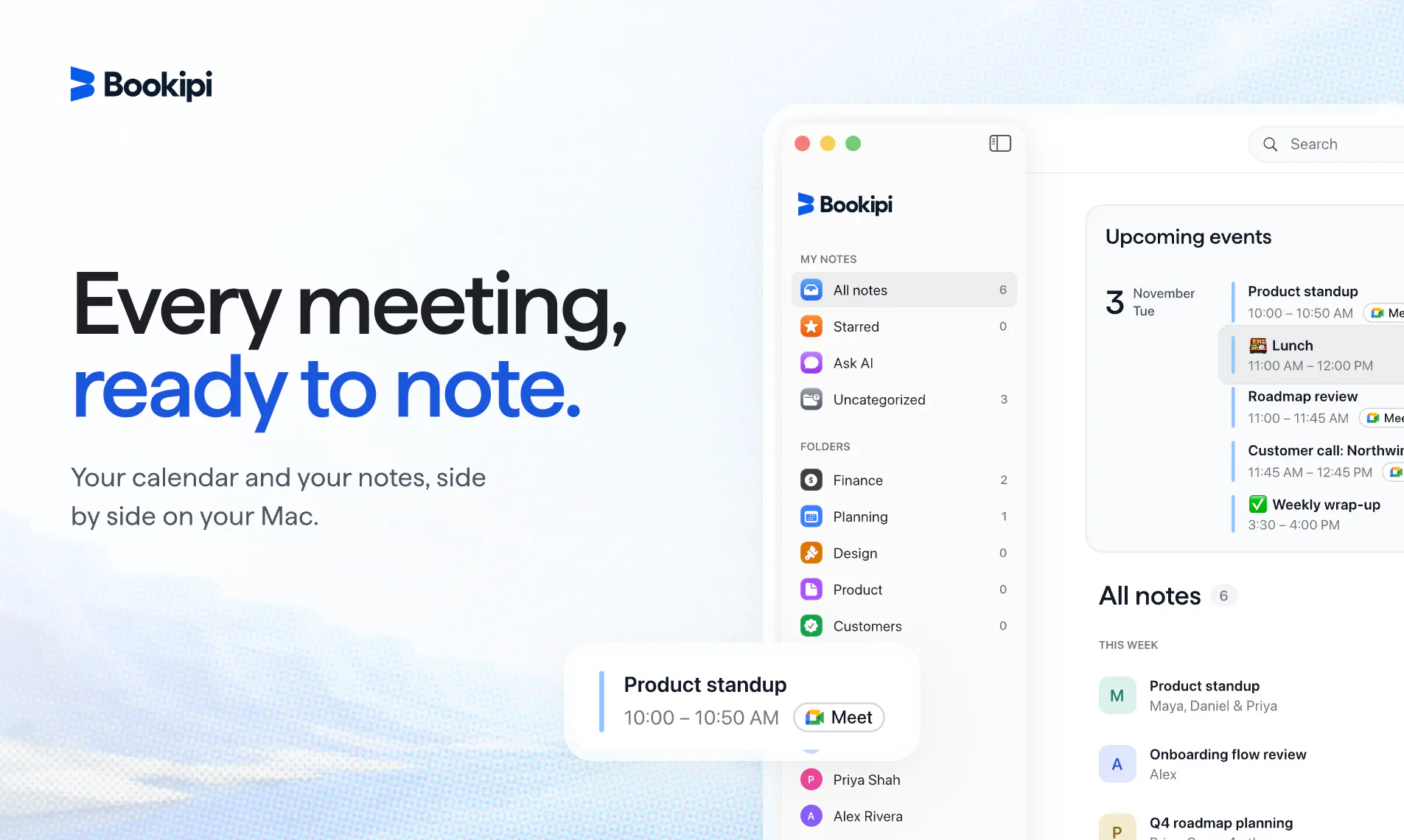 Free and private AI Notetaker gallery image