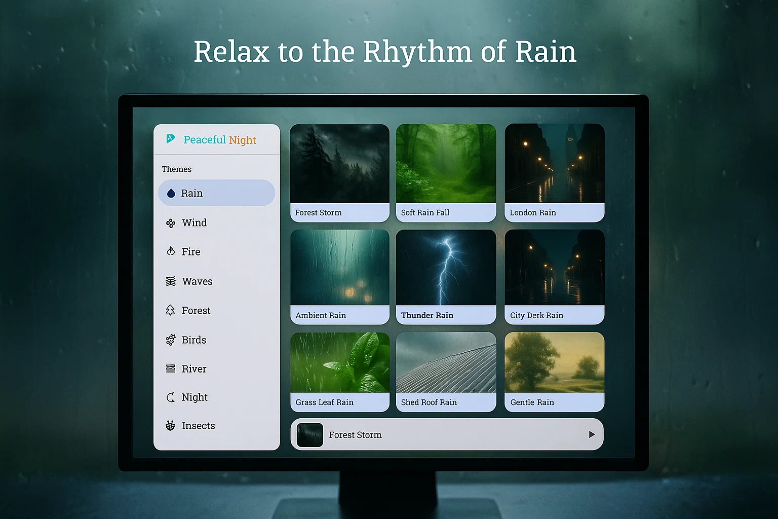 Peaceful Night: Sleep & Calm Sounds gallery image
