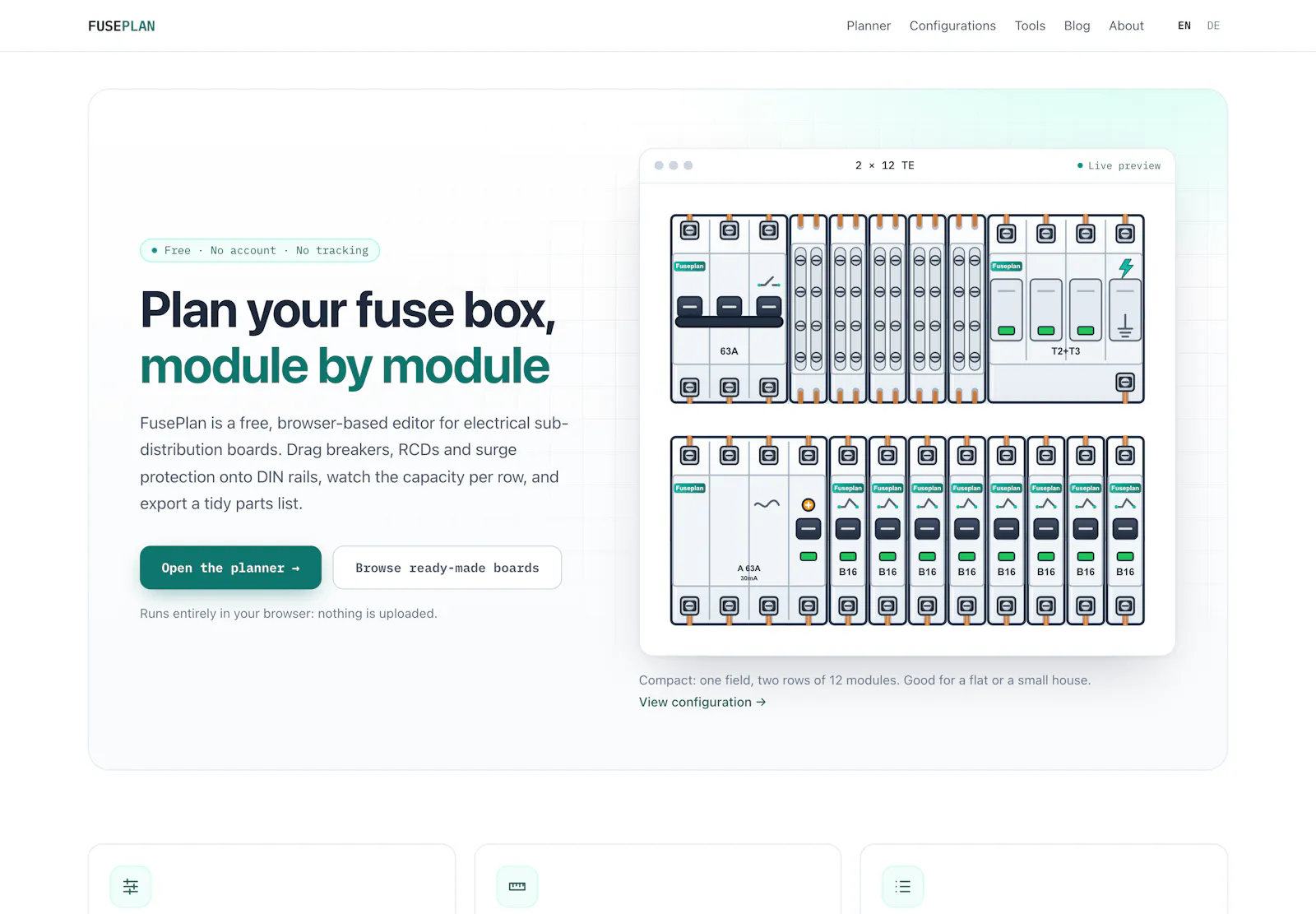 FusePlan screenshot 1
