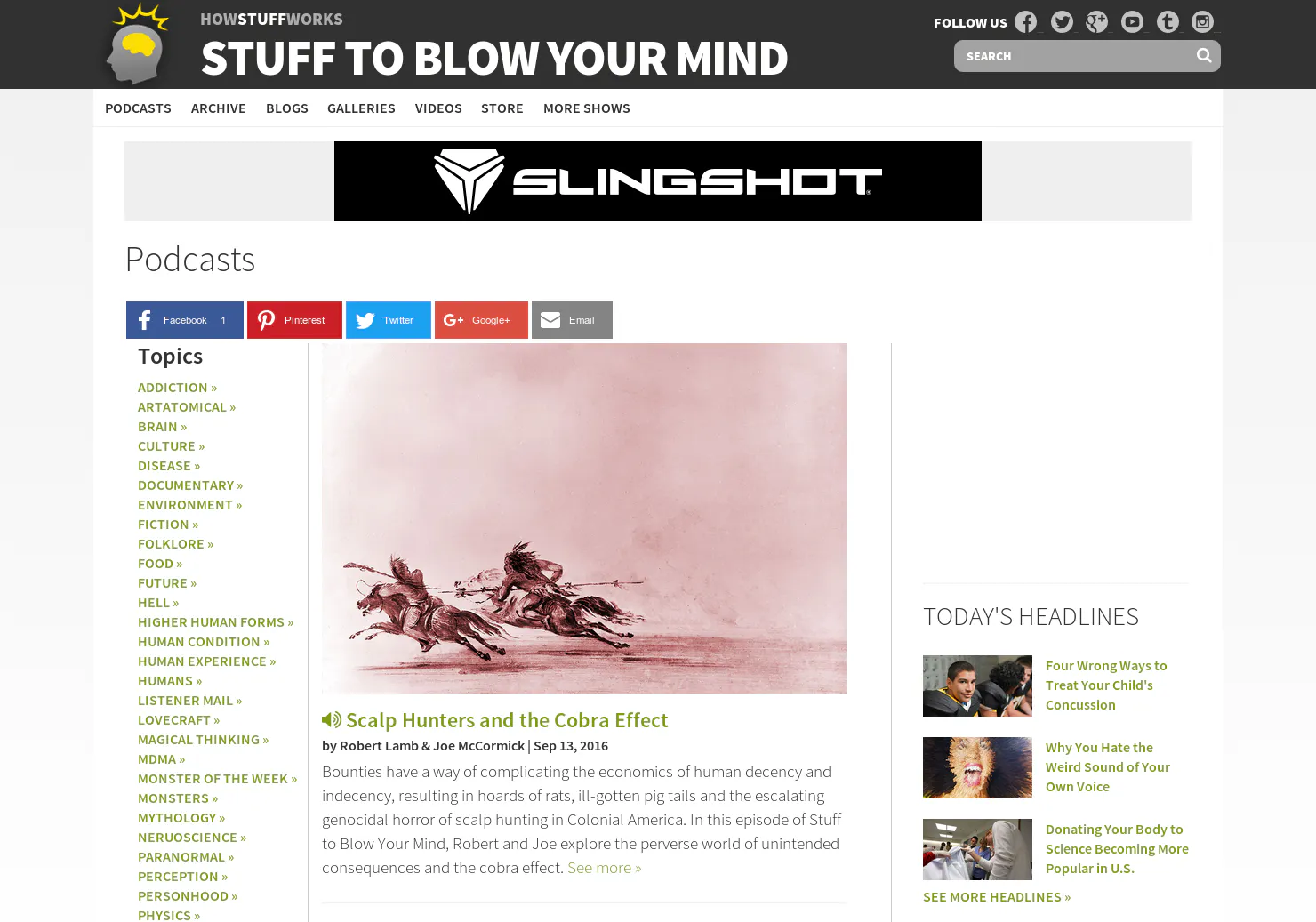Stuff to Blow Your Mind
