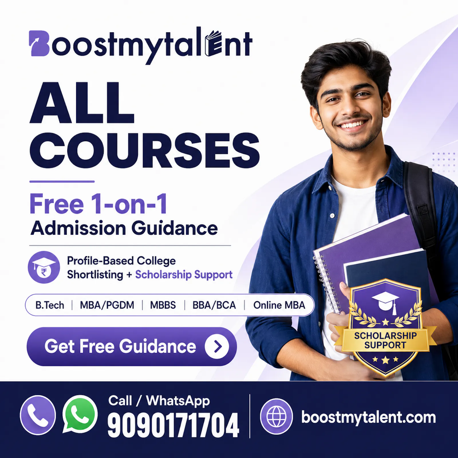 BoostMyTalent – Find & Compare Colleges screenshot 1