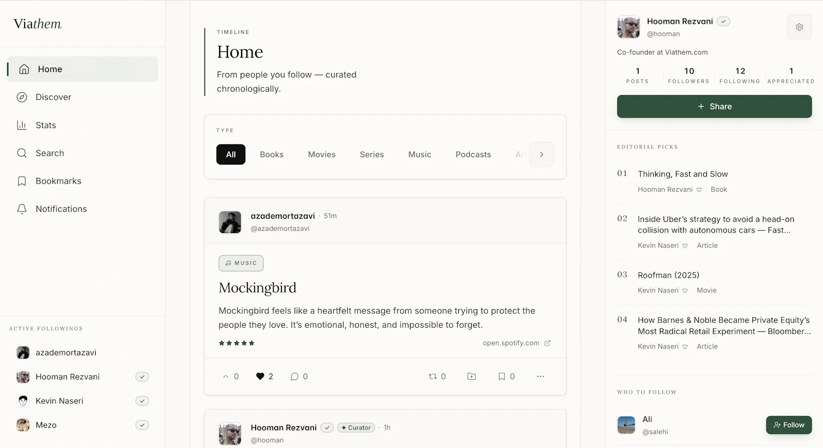Viathem screenshot 2