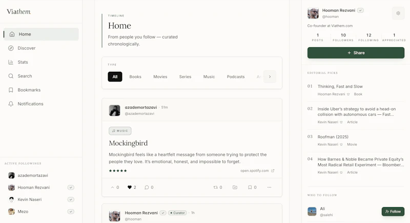 Viathem screenshot 2