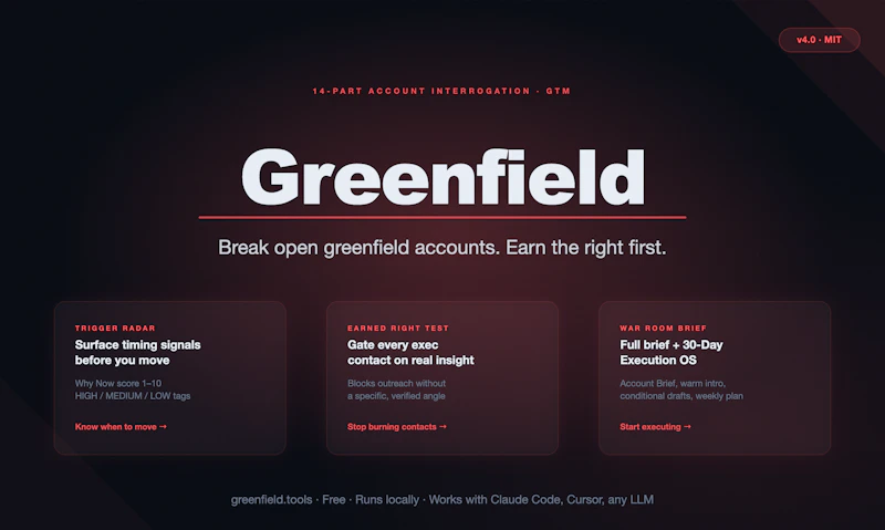 Greenfield screenshot 1