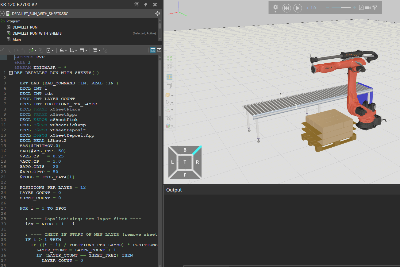 Robot Palletizing Software gallery image