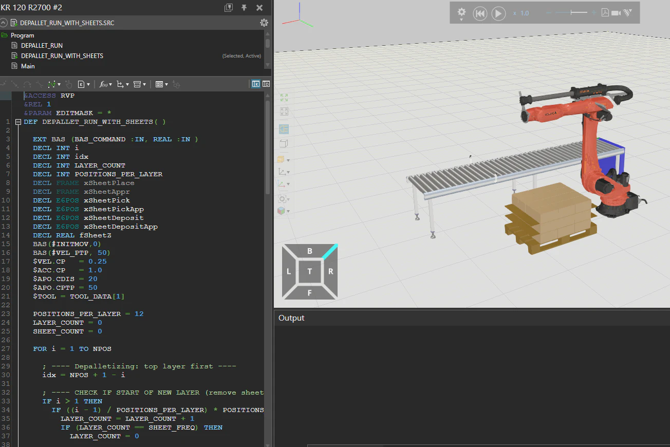 Robot Palletizing Software screenshot 2