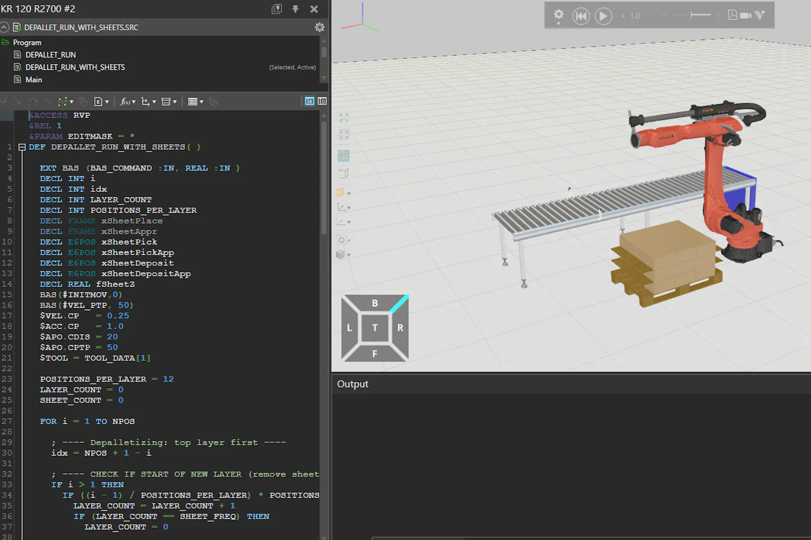 Robot Palletizing Software screenshot 3