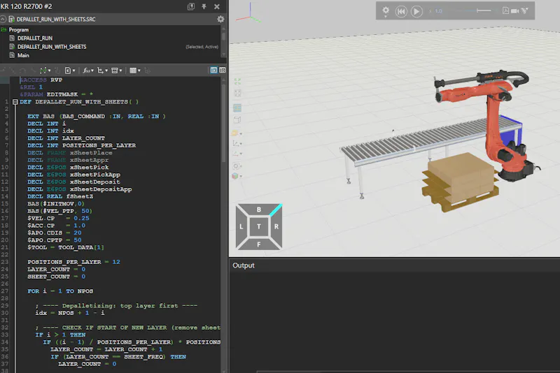 Robot Palletizing Software screenshot 3