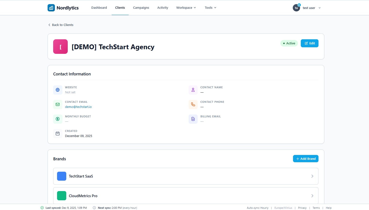 Nordlytics gallery image