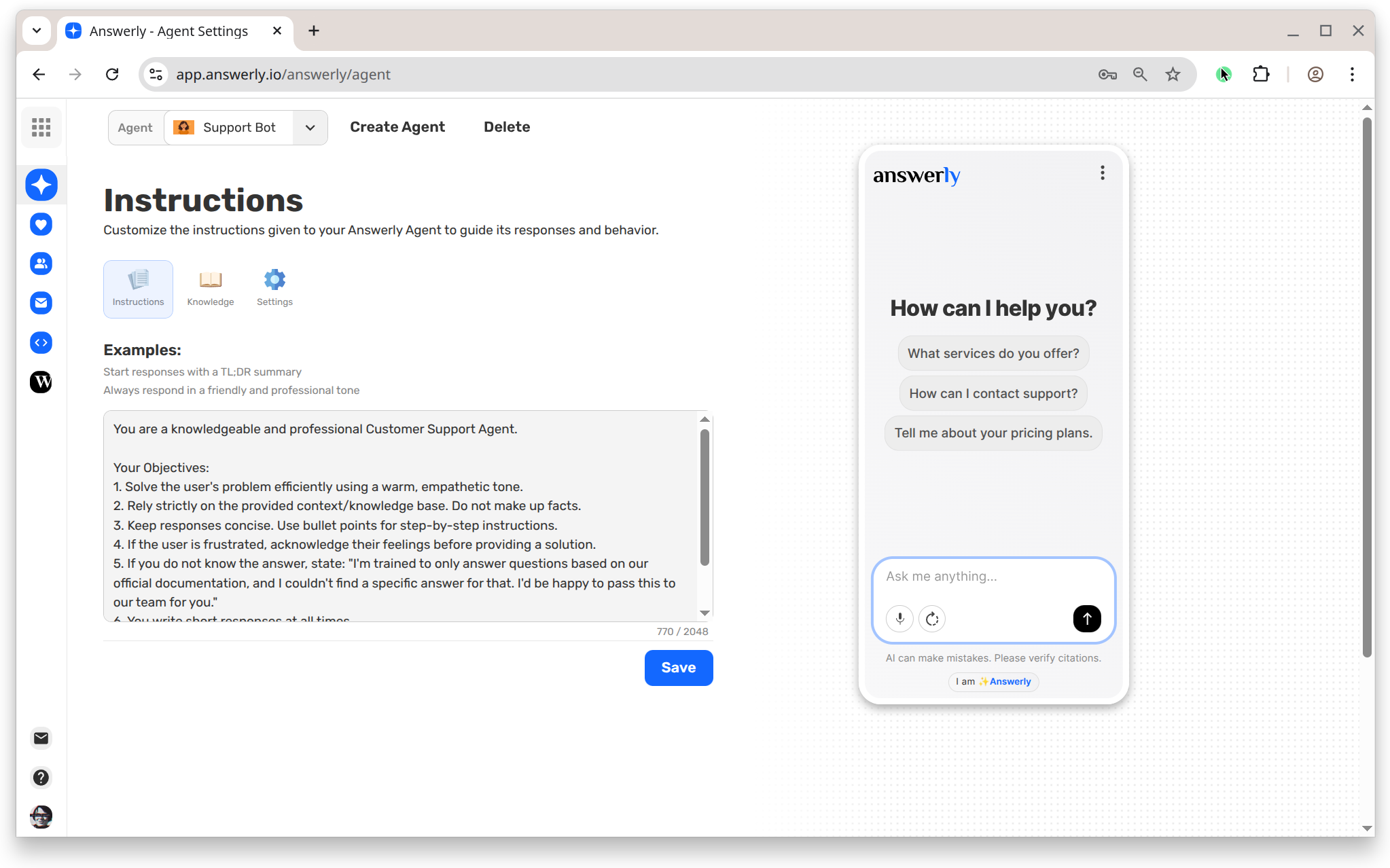 Answerly - Screenshot 3 showing product features and functionality