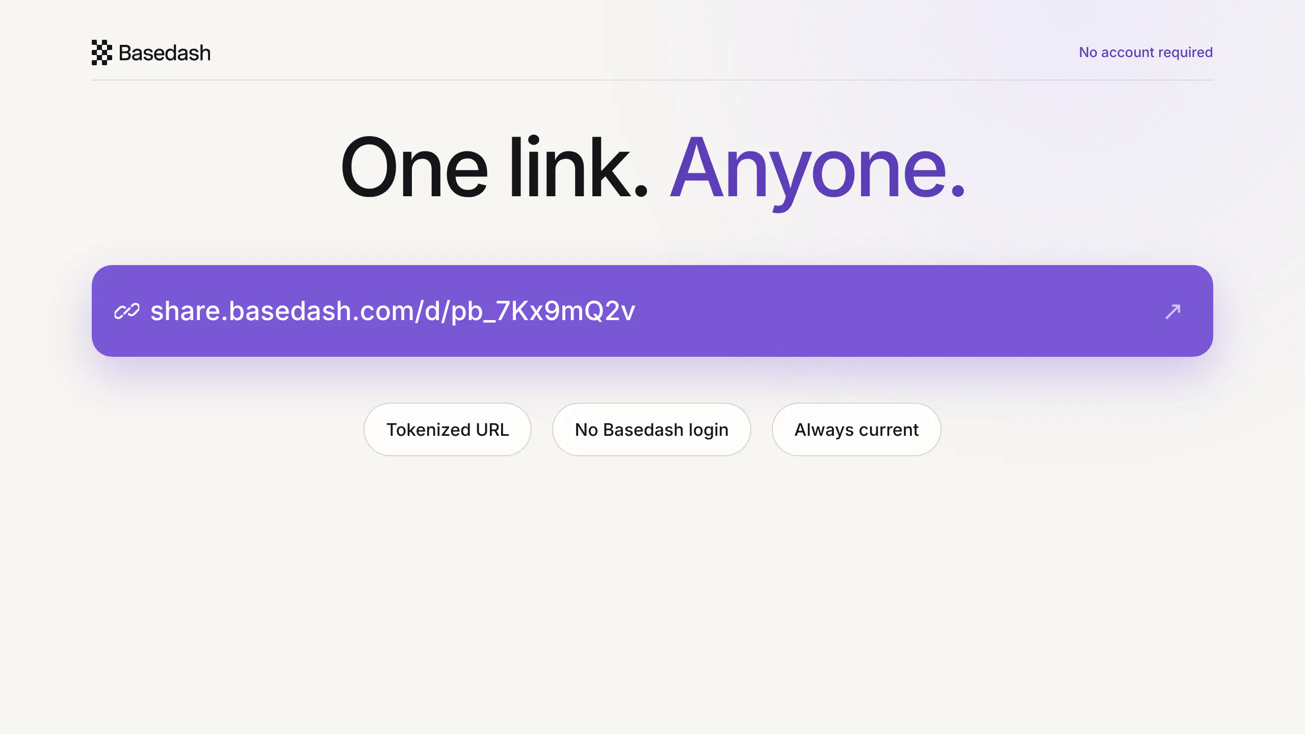 Basedash Public Sharing screenshot 1