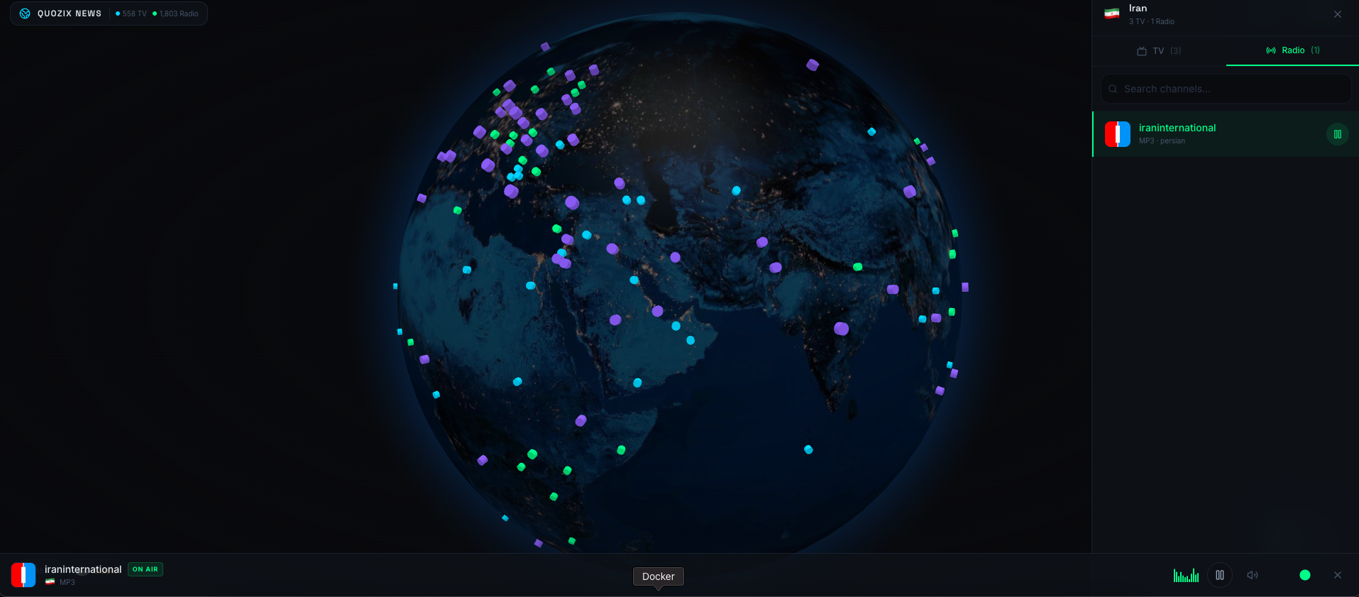 Quozix News — Live World News TV & Radio gallery image