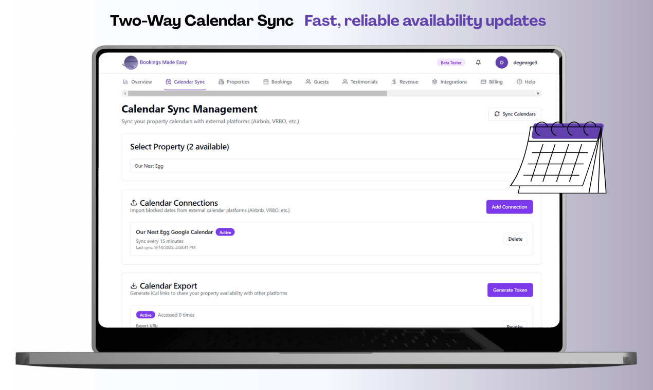 Direct Booking Engine for STR Hosts gallery image