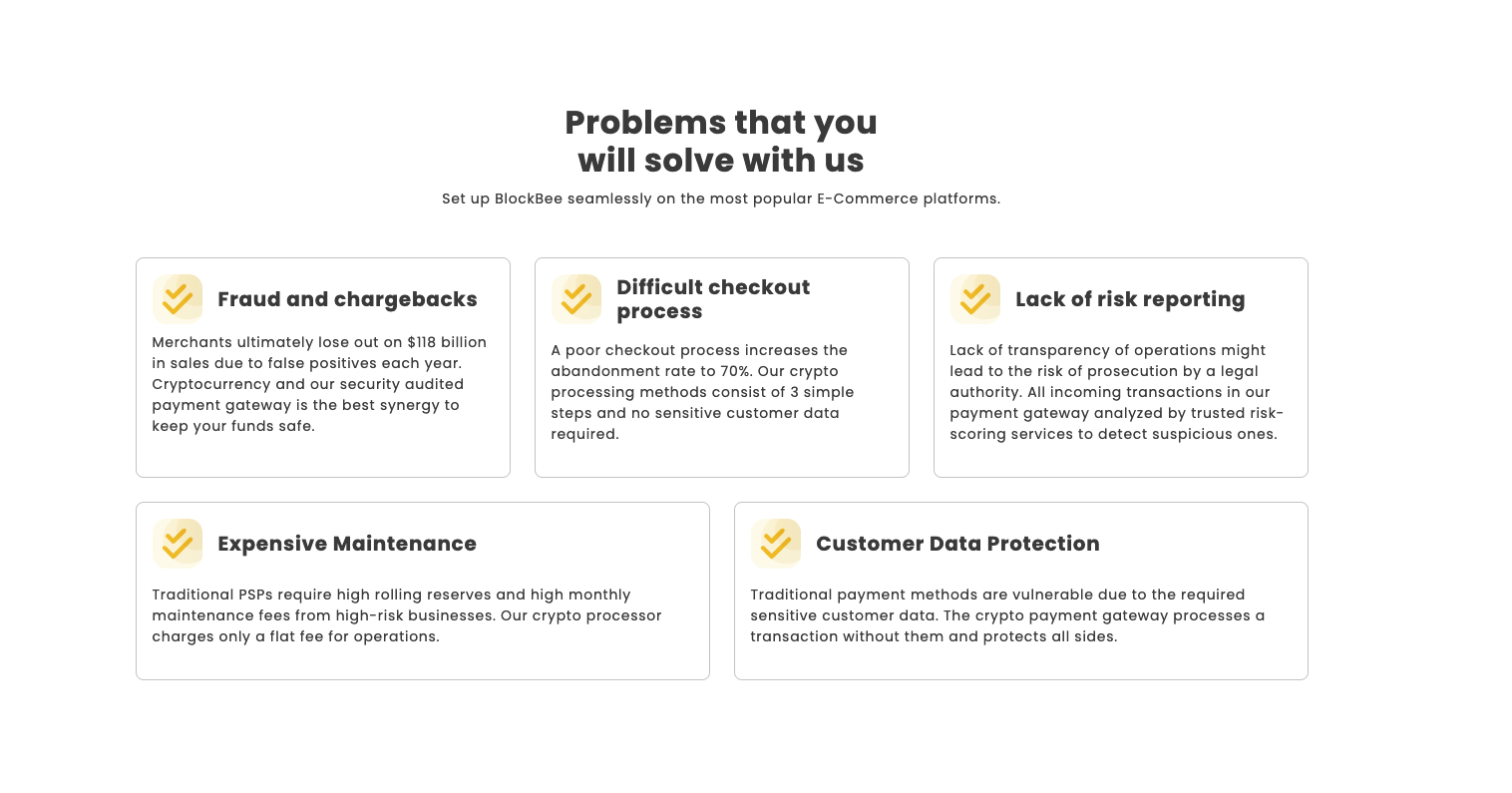 blockbee - ปลั๊กอินอีคอมเมิร์ซ - ปลั๊กอินตะกร้าสินค้าจากเกตเวย์การชำระเงิน Blockbee media 5