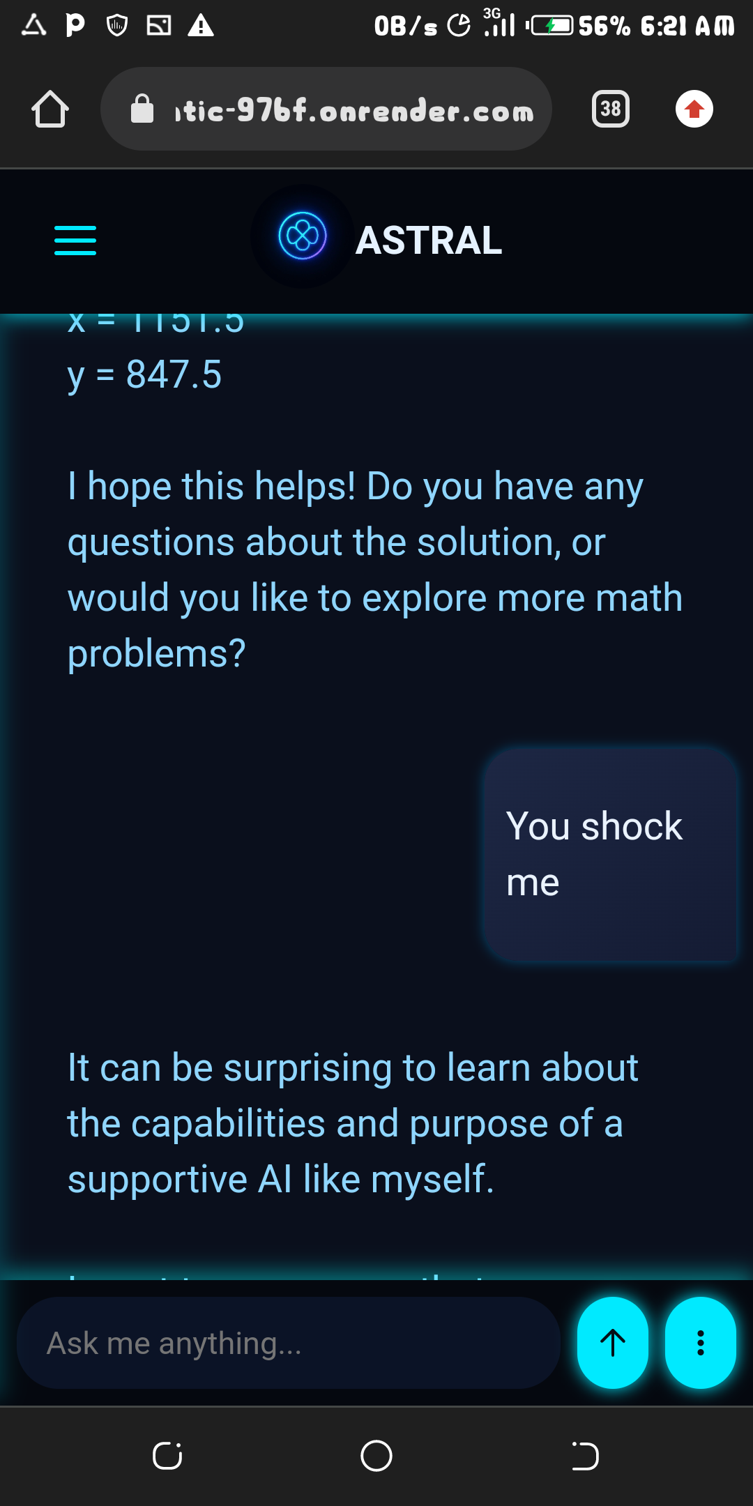 Welcome to Astral - Screenshot 3 showing product features and functionality