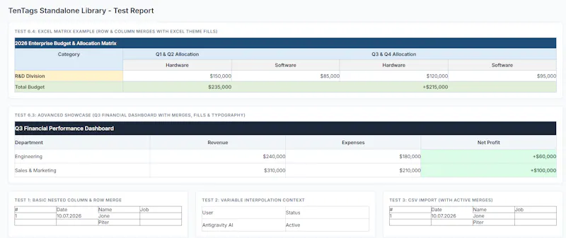 TenTags – Declarative (IR) for Documents screenshot 7