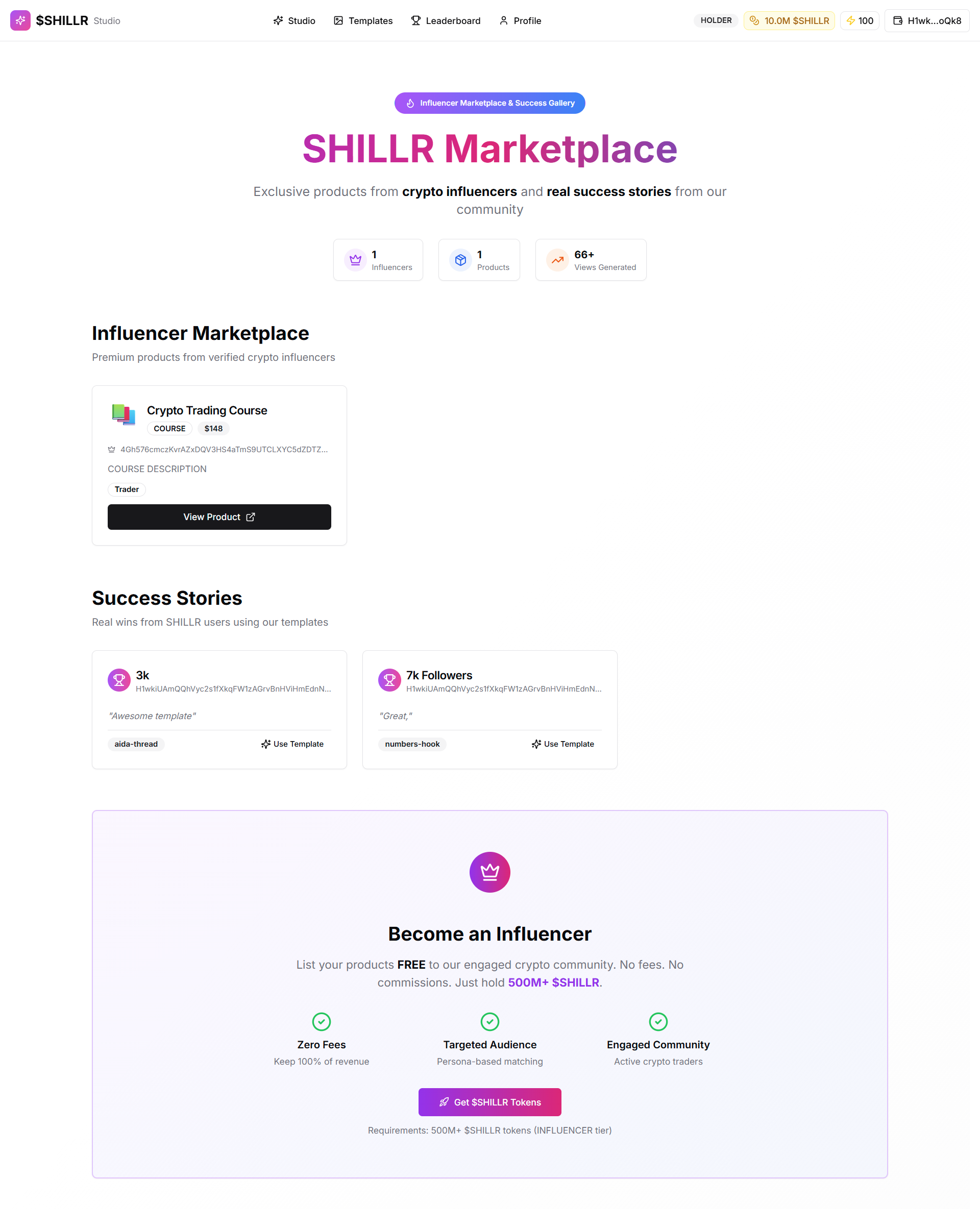 $SHILLR Studio gallery image