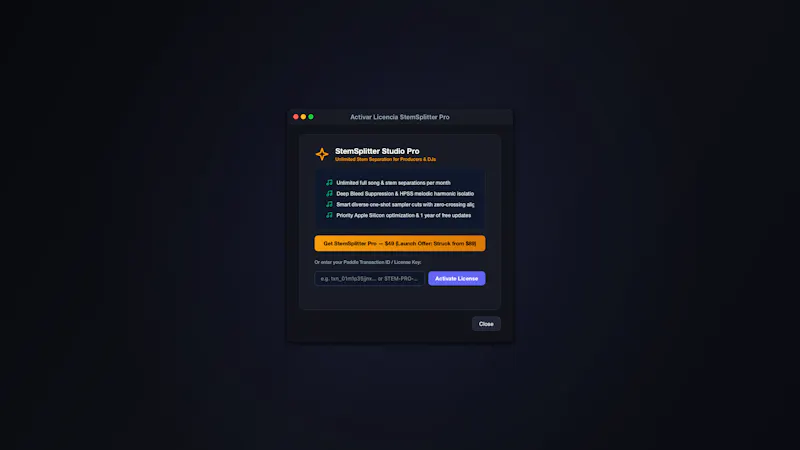 StemSplitter Studio screenshot 5