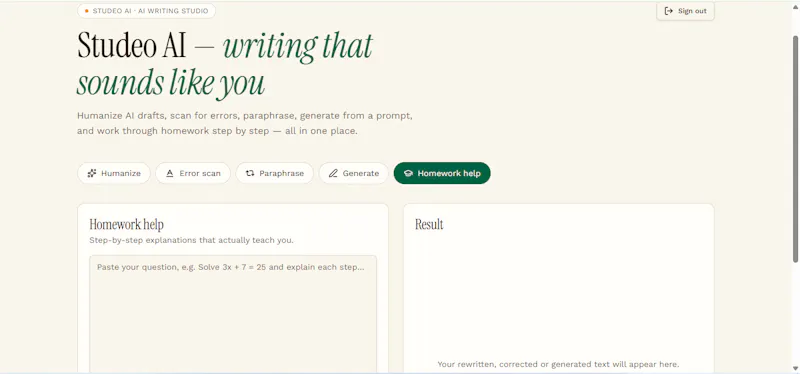 Studeo  screenshot 3
