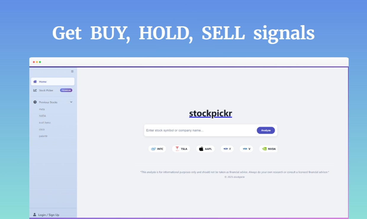 Média stockpickr - Le cueilleur boursier AI.Obtenez des signaux d'achat, de maintien et de vente. 2