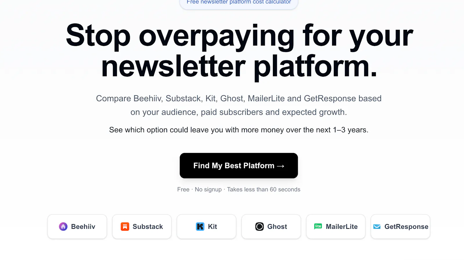NewsletterFit screenshot 1